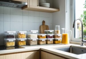 Read more about the article Sådan organiserer du dit køkken med praktiske plastikbøtter og sovsekander