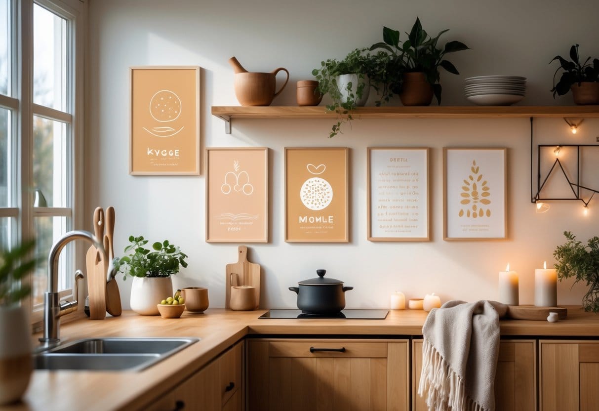 Read more about the article Sådan skaber du hygge i køkkenet med personlige plakater til hjemmet