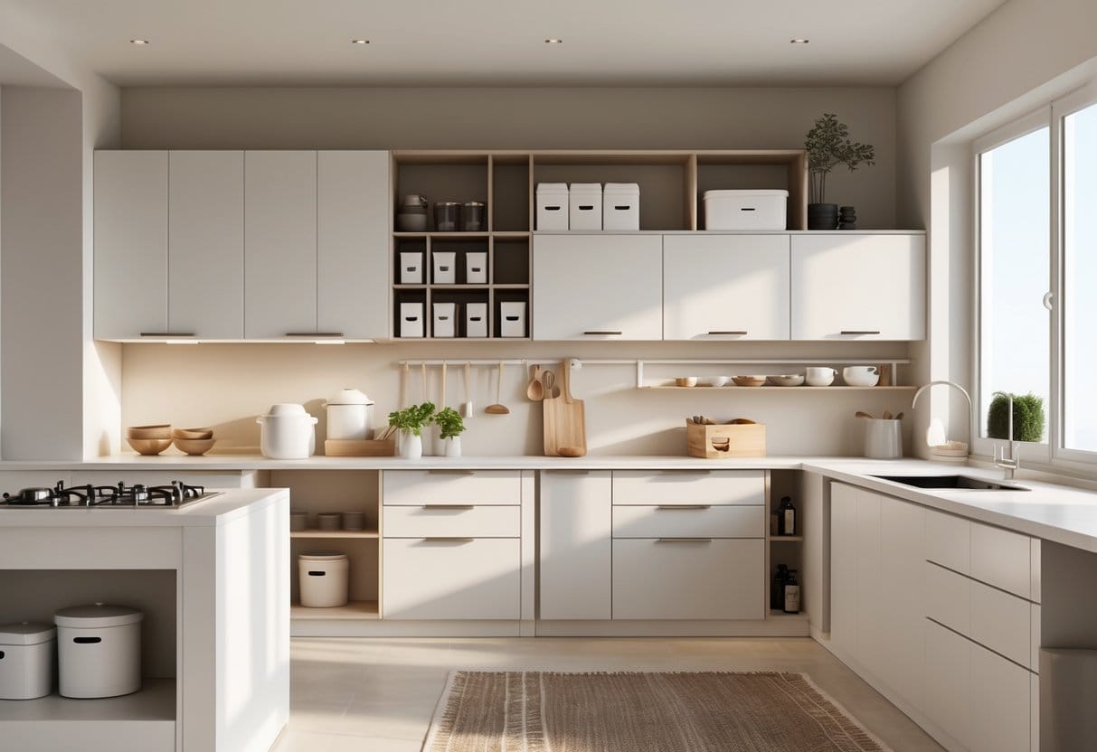 Read more about the article Sådan skaber du orden i køkkenet med opbevaringsmøbler til dit hjem